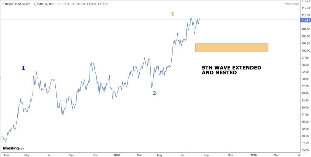 NIPPON SILVER ETF